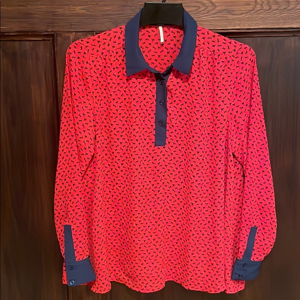 Free people horse blouse